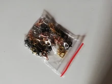 10x5mm/12x 6mm/14x 7mm/16x8mm 9 colores plateados hallazgos de joyería de moda, ganchos de cierre de langosta de aleación para collar y cadena de pulsera DIY