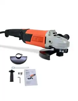 Spark-2400W angle Grinder, disc diameter 230mm, 5500rpm, 220V, wheel patronizing and auxiliary handle dimmable 3 po
Spark-2400W angle Grinder, disc diameter 230mm, 5500rpm, 220V, wheel patronizing and auxiliary handle dimmable 3 po