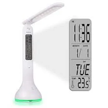 LED table lamp MK06-5 convenient practical folding your eyes care light unique model with indicate time date and Temperature
LED table lamp MK06-5 convenient practical folding your eyes care light unique model with indicate time date and Temperature