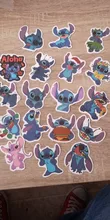 50 Uds de dibujos animados de Disney Stitch Vsco pegatinas portátil monopatín equipaje guitarra impermeable divertido Grafiti de manualidades pegatinas de juguete para niños