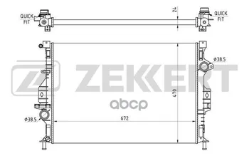 Radiator OHL. DV. Ford C-Max II 10- Focus III 11-kuga 08-mondeo IV 07-volvo S60 II 10-s80 I zekkert art. mk-1244
Radiator OHL. DV. Ford C-Max II 10- Focus III 11-kuga 08-mondeo IV 07-volvo S60 II 10-s80 I zekkert art. mk-1244