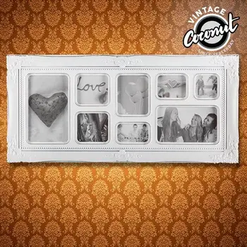 Bb photo frame Antique distressed Vintage Coconut (8 photos) 
Bb photo frame Antique distressed Vintage Coconut (8 photos)