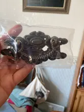 115*47mm 1 Uds Retro aleación armario con cajones de cocina puerta tirador de mueble perillas de armario antiguo manijas de bronce tono