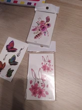 30 unids/set No repetir temporal tatuajes adhesivos resistentes al agua brazo clavícula cuerpo etiqueta engomada del arte de mariposa tatouage temporaire