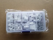 230 Uds XH2.54 2p 3p 4p 5 pin 2,54mm Kit de Terminal/vivienda/conector de pines conectores de cable adaptador Kits XH TJC3