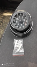 Cámara ficticia falsa impermeable para exteriores, cámara de vigilancia de seguridad interior CCTV con LED rojo intermitente, 1 unidad