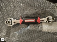 Llave de tigre de mano 48 en 1 para reparación de coches y muebles, llave inglesa Torx de 360 grados y 6 puntos