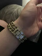 Correa de acero inoxidable para Apple Watch SE 6 5 4, banda de 40mm y 44mm, pulsera de eslabones de Metal para iwatch Series 1, 2, 3, 42mm y 38mm