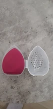 Soporte de esponja de belleza estuche de almacenamiento, maquillaje, licuadora, soporte para esponjas, vacío, cosmético, en forma de huevo, transparente, caja de secado 2020, 1 ud.