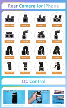 ELEKworld Best OEM Back Rear Camera With Flash Module Sensor Flex Cable For iPhone X XR XS XS MAX
ELEKworld Best OEM Back Rear Camera With Flash Module Sensor Flex Cable For iPhone X XR XS XS MAX