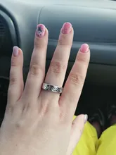 Anillo de boda de Metal de aleación de Zinc, 7mm, con Cruz cruzada y diseño grabado