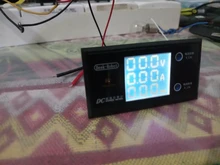 Voltímetro Digital con pantalla LCD, amperímetro, vatímetro, medidor de corriente de voltaje, Detector de voltios, 12V, 24V, 36V, 100 W, CC 0-1000 V, 10A