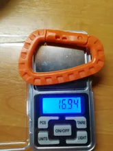 Mosquetón con Clip para herramientas, correa de correa Molle, hebilla de mochila al aire libre, cierre a presión, bolsa de escalada de campo, cierre táctico de gancho para colgar, 8 Uds.