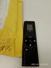 Medidor de distancia láser Digital inteligente, telémetro portátil de carga USB, minimedidor de Medición de distancia portátil, 40M, novedad