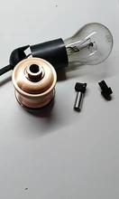 Fitting Bulb Socket Socket-Pendant-Lights Screw-Base Retro-Lamp-Holder Aluminum-Light