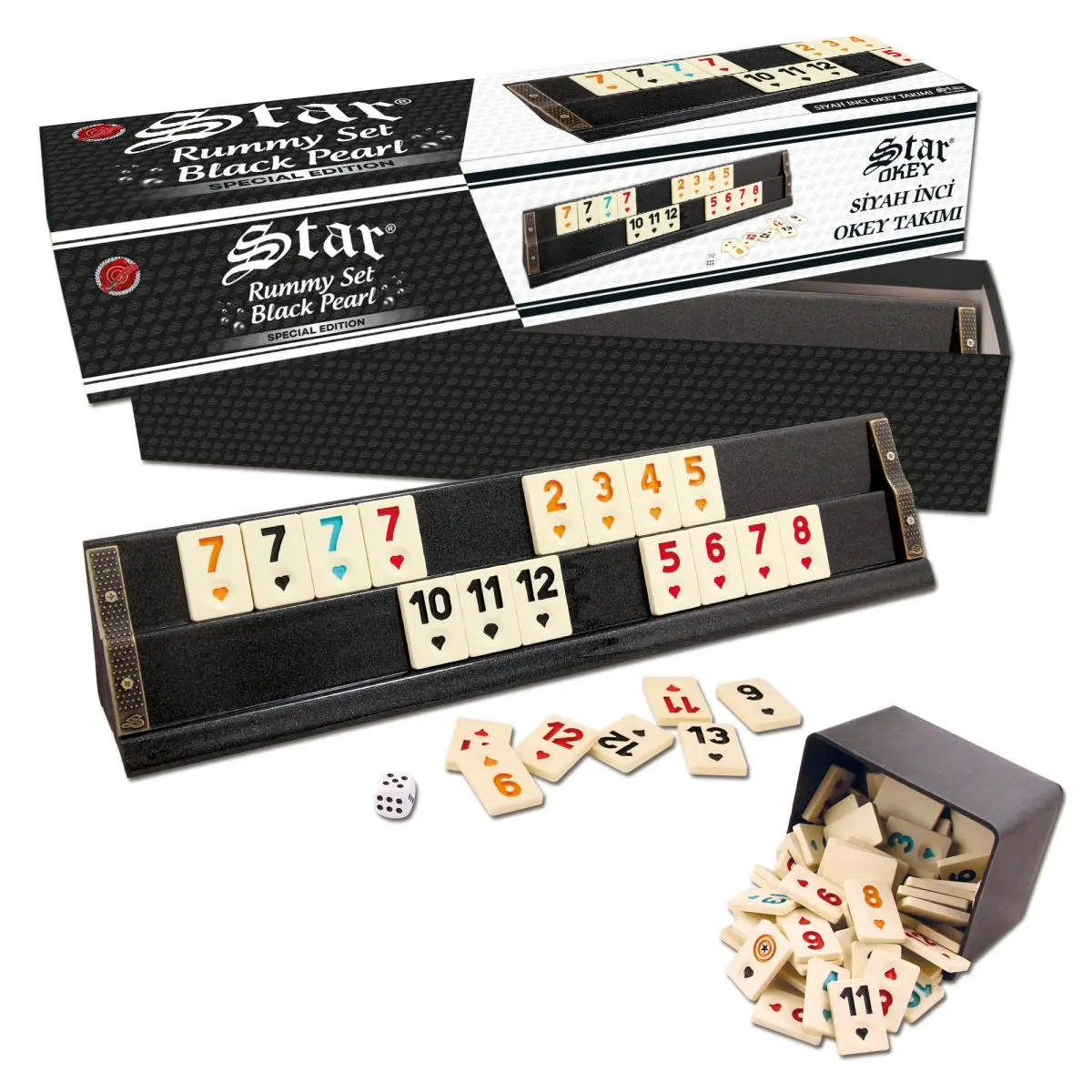 2022 Star Black Pearl Rummy Team 1 Set Vip Wooden Top Board Table Games Domino Fun Friends Mahjong Okey Hot Sale Free Shipping
2022 Star Black Pearl Rummy Team 1 Set Vip Wooden Top Board Table Games Domino Fun Friends Mahjong Okey Hot Sale Free Shipping