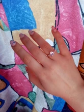 Encanto repleto de circonita anillo de compromiso de cristal de las señoras de moda anillo de nuevo 2020