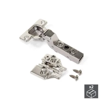 Lot of 2 hinges supercodo X91 Emuca with soft closing and supplements Euro regulation eccentric
Lot of 2 hinges supercodo X91 Emuca with soft closing and supplements Euro regulation eccentric