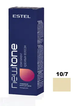 NTB10/7 Тонирующая маска для волос NEWTONE ESTEL 10/7 Светлый блондин коричневый 60 мл.
NTB10/7 Тонирующая маска для волос NEWTONE ESTEL 10/7 Светлый блондин коричневый 60 мл.