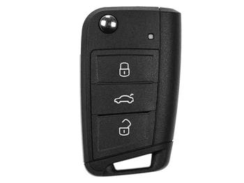 Remote Key shell 3 buttons with blade HU66 trunk battery on without Transponder chip for VW Seat Skoda
Remote Key shell 3 buttons with blade HU66 trunk battery on without Transponder chip for VW Seat Skoda