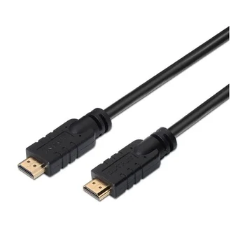 Hdmi cord nanowire 10.15.1810-High speed v1.4-connectors hdmi (type to) male-double ferrite-10m-Black 
Hdmi cord nanowire 10.15.1810-High speed v1.4-connectors hdmi (type to) male-double ferrite-10m-Black