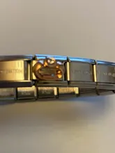 Hapiship-abalorio italiano de circonia cúbica brillante, 2019 Original, Margarita, corazón rosa, flor, pulsera de 9mm, fabricación de joyas de acero inoxidable, DJ218