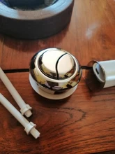 Tank-Button Bathroom-Accessories Toilet Dual-Flush Round-Shape 48mm/38mm