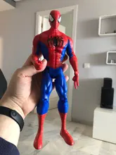 30cm Los vengadores de Marvel Flash veneno de hombre araña Thanos Hulk Iron Man Thor figura DE ACCIÓN DE Lobezno juguetes chico nuevos regalos de navidad