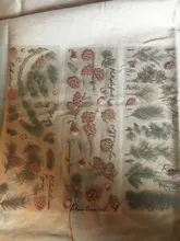 Mr.paper-paquete de 6 pegatinas de la serie Plant, pegatinas decorativas de hojas lisas, calcomanías para álbumes de recortes, Bullet Journal, pegatinas de papelería