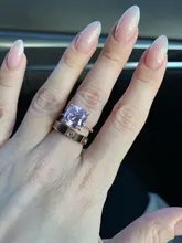 Anillo de boda de acero inoxidable con circonitas cruzadas para mujer, niña y hombre, 2021