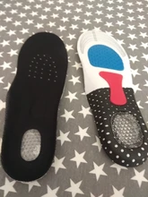 Plantillas para correr de Gel ortopédico para hombre, almohadilla para zapatos, soporte para ARCO, cojín para talón, 1 par