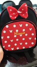 Mochila de Mickey de Disney para niños y niñas, morral infantil de Minnie, mochilas de guardería, mochilas de colegio de niño