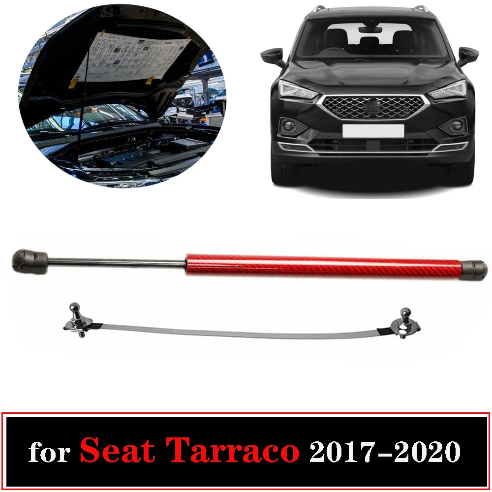 

For SEAT Tarraco 2018-2023 1PC Front Hood Modify Gas Strut Bonnet Lift Support Shock Damper Prop Rod Arm Absorber Pillar Spring