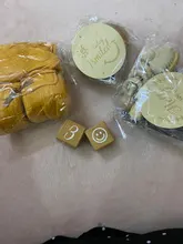 Uds/1Set bebé hito haya bloque cuadrado grabado nacimiento recién nacido mes de cumpleaños hitos de fotografía herramienta Accesorios