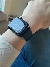 Correa de cuero de vaca 100% auténtico para Apple Watch 6 SE 5 4, correa de 42MM, 38MM, 44MM y 40MM para iWatch 6 5 4