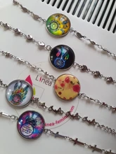 De moda de BeautyDream catcher10pcs 12mm/18mm/20mm/25mm redondo de vidrio foto de vidrio cabochon demo plana haciendo conclusiones ZB0485