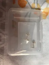 CANNER 100% de Plata de Ley 925 Zircon CZ Stud pendientes para las mujeres las niñas Piercing de Color oro pendientes de la joyería pendientes de botón pendientes