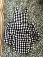 Ropa a cuadros de algodón y lino para bebé, trajes con espalda descubierta para recién nacido de 0 a 3T, Mono