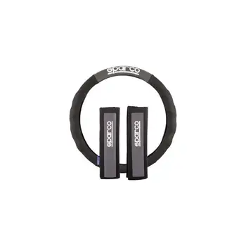 SPC1111KGR-Set of pads and steering wheel cover Sparco, Gray
SPC1111KGR-Set of pads and steering wheel cover Sparco, Gray