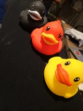 Conjunto de 6 vacaciones caucho chillón pato patos de un bote de patitos niños bebé ducha baño de baño nadar piscina juguete