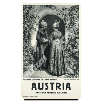 Austria souvenir magnet vintage tourist poster
Austria souvenir magnet vintage tourist poster
