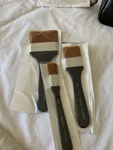 Pinceles profesionales de nailon para pintura de cabello, pinceles para pintura acrílica al óleo, polvo de acuarela, diferentes tamaños, 1 Uds.