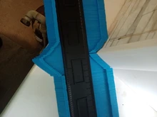 Calibrador de contornos irregulares de azulejos, regla de arco de plástico para medición de curvaturas y laminado de azulejos, plantilla manual de perfil de contorno de 12/14/25cm