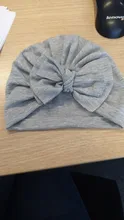 Sombreros de turbante para niñas pequeñas, gorros con nudo, accesorios para el cabello, foto de niños