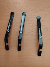 Palanca de neumáticos para bicicleta de montaña, herramienta removedora de cuchara, de acero inoxidable, para reparación de llantas