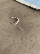 Pendiente de Aro para mujer, 1 Uds., Clip de circonio encantador, pendientes de oro, pendientes sin Piercing, joyería