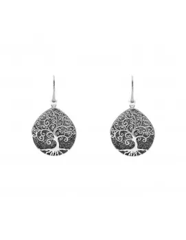 Earrings Silver Tree of Life background Diamond Gray
Earrings Silver Tree of Life background Diamond Gray
