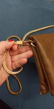 Correa de bolso de oro/plata/negro para pistola, repuesto de 6mm, correas de bolso de hombro con cadena, bolsos pequeños, cadena con asa
