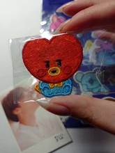 Nueva Kpop coreano Bangtan niños de dibujos animados Koala tela broches para las mujeres de arte vestidos de ropa con gorro decorar Pin 3,3 CM