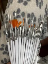 Juego de pinceles para manicura profesional, pinceles para pintura acrílica de diamantes de imitación, Kit de esmalte de Gel UV, gradiente de forro de uñas